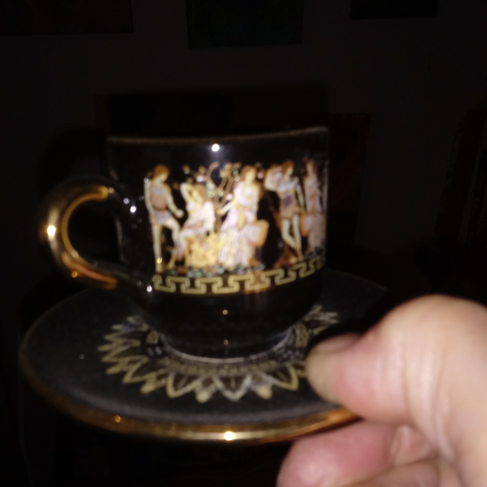 Greek Handmade coffee cups
